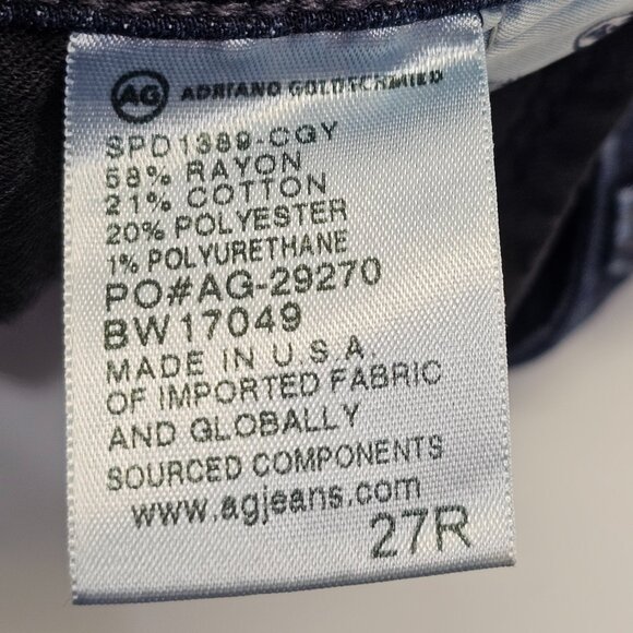 Women's 27E AG Adriano Goldschmied The Legging Ankle‎ Super Skinny Jeans EUC - Picture 5 of 8